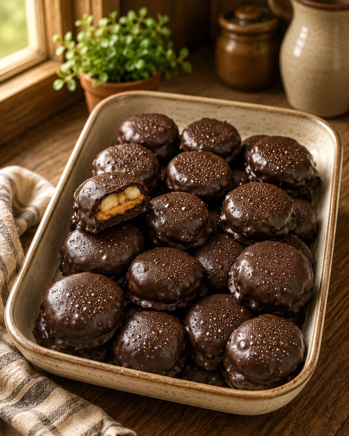 Delicious homemade 3-ingredient chocolate covered banana bites