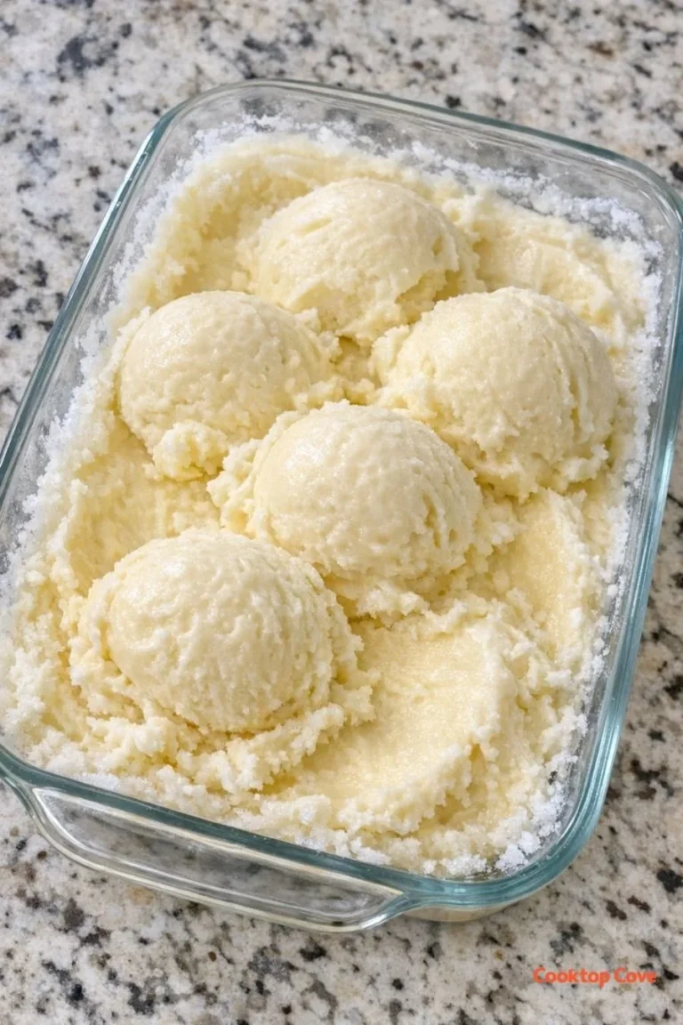 Delicious 3-ingredient Poor Man's Ice Cream ready to enjoy on a hot day