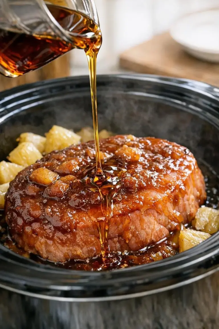 3-Ingredient Slow Cooker Autumn Evening Comfort recipe in a cozy kitchen setting