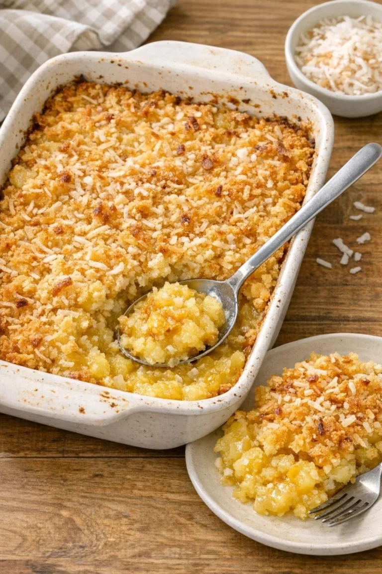 Baked pineapple treat with four ingredients for Labor Day celebration