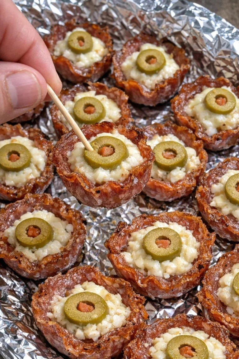 4-Ingredient Salami Radcliffe Bites on a platter