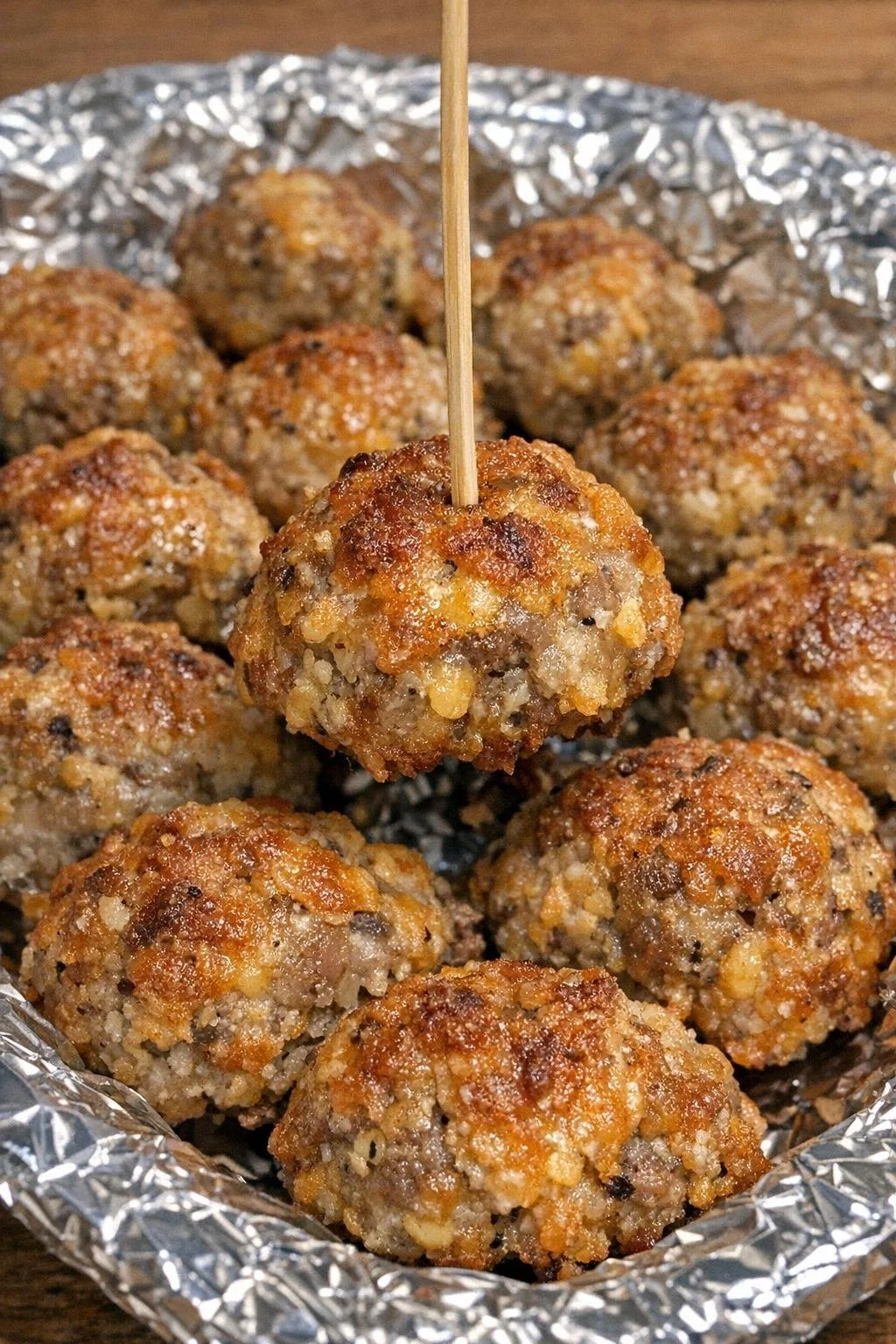 Delicious 4-Ingredient Sausage Crawley Balls recipe