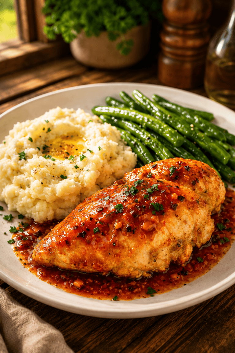 Delicious 4-ingredient slow cooker meal inspired by 1960s recipes.