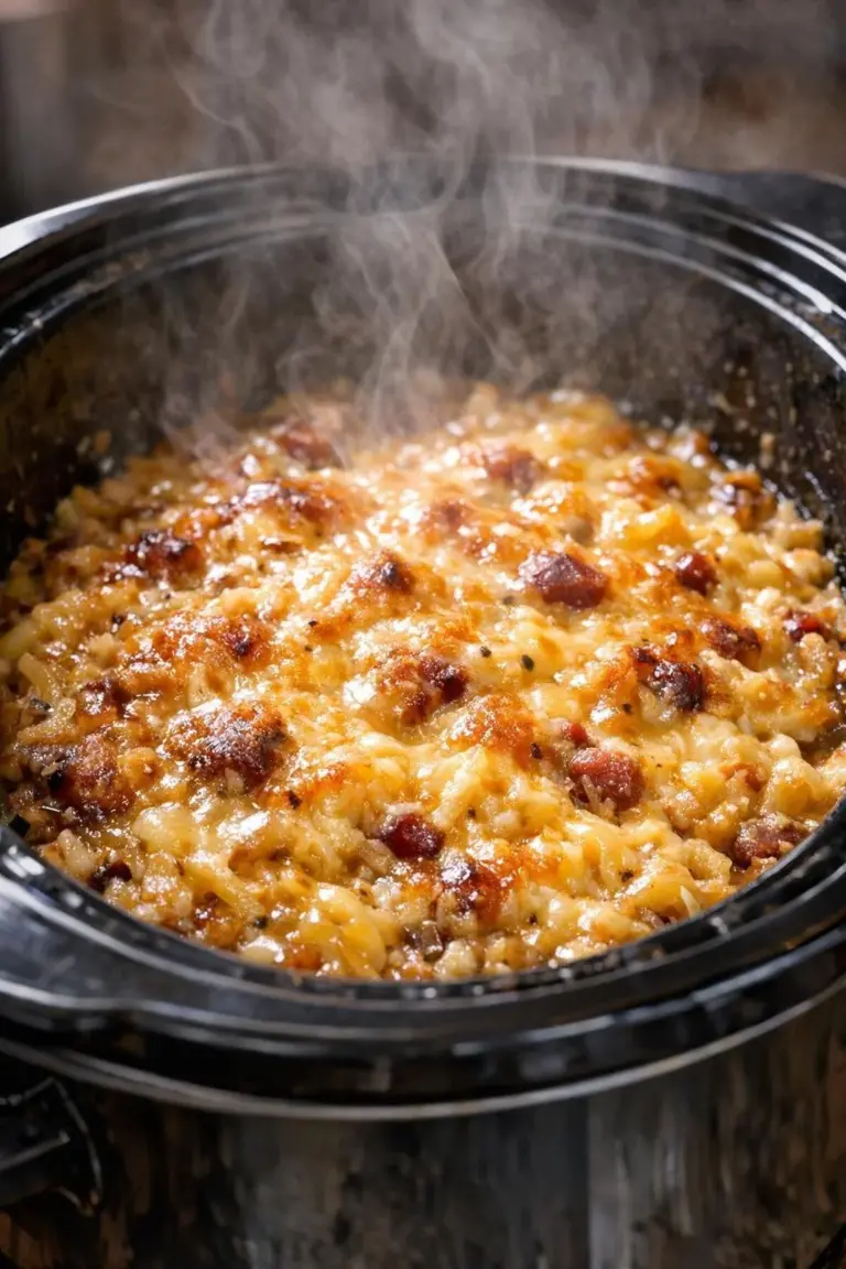 4-Ingredient slow cooker recipe for Fall tailgate magic