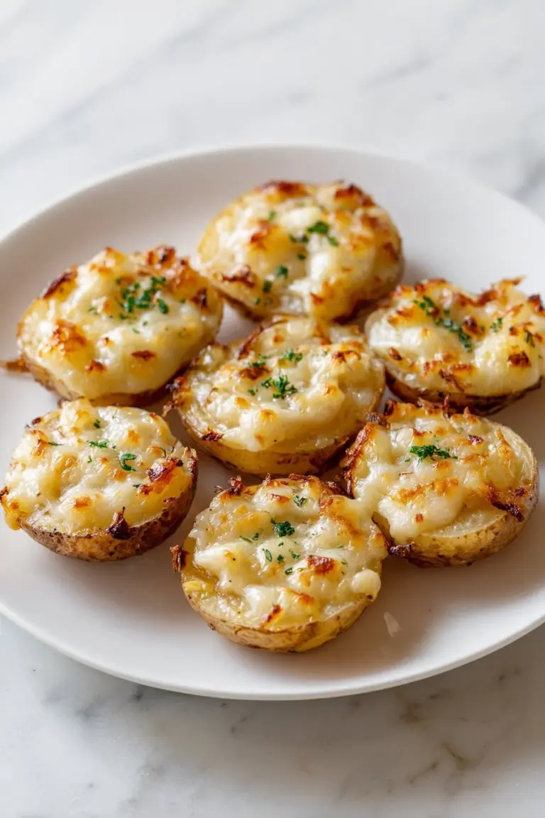 Delicious Swiss Onion Potato Bites served as a snack