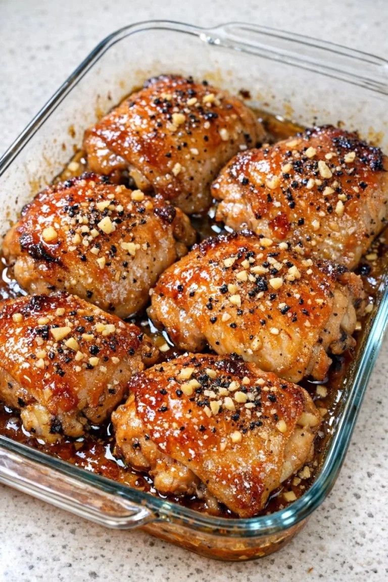 5-Ingredient vintage baked chicken thighs for a special Mother's Day dinner