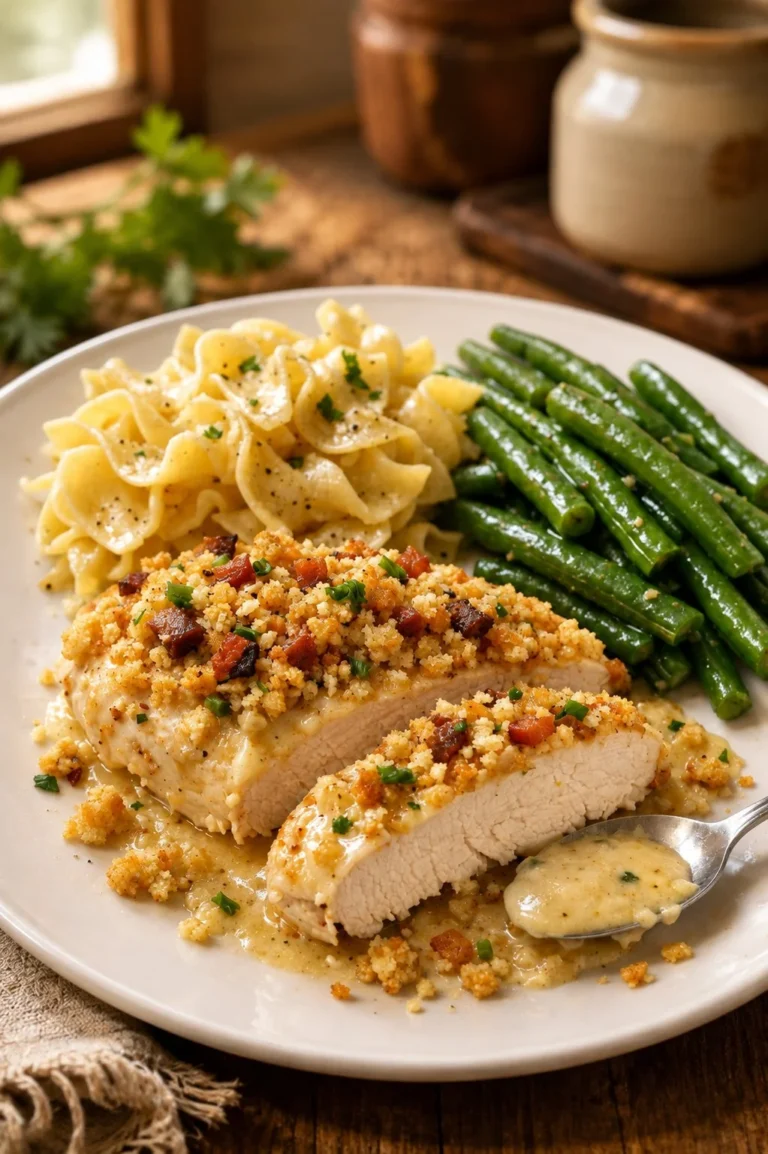 5-Ingredient oven chicken recipe with Tupperware style from the 1960s