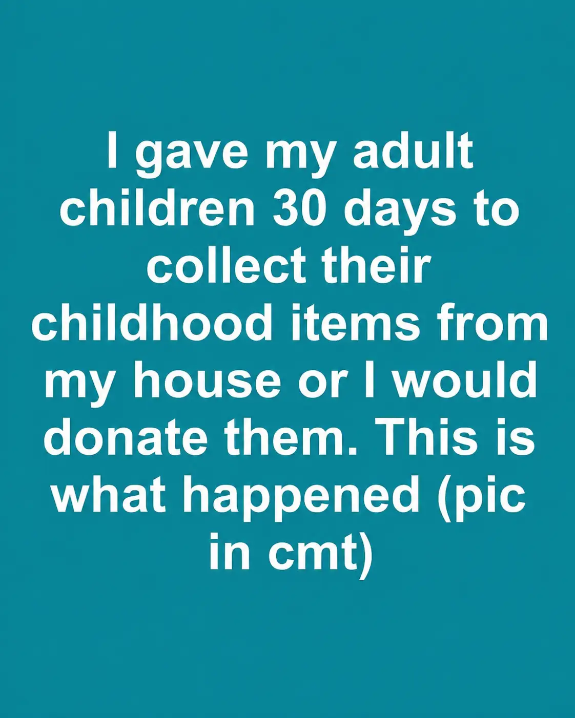 Parent sorting boxes of childhood keepsakes in a bedroom while preparing items for donation
