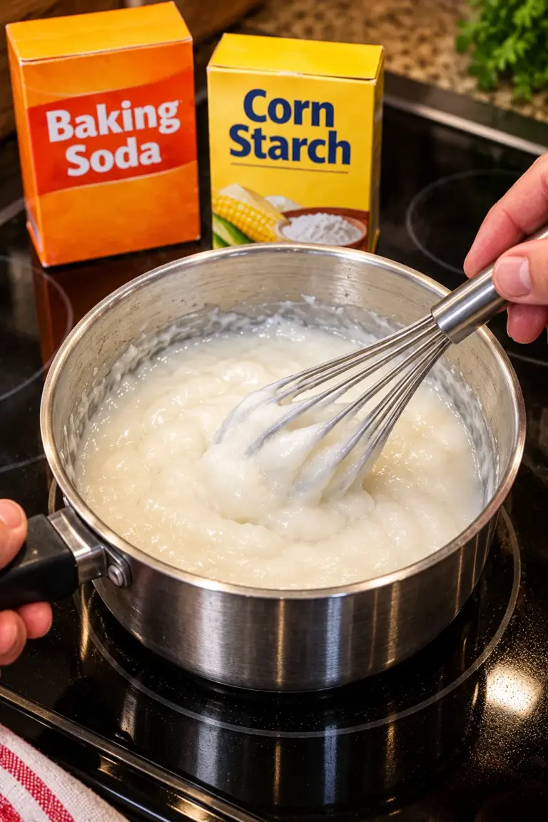 Baking soda clay ornaments with a smooth white porcelain look displayed on a holiday tree
