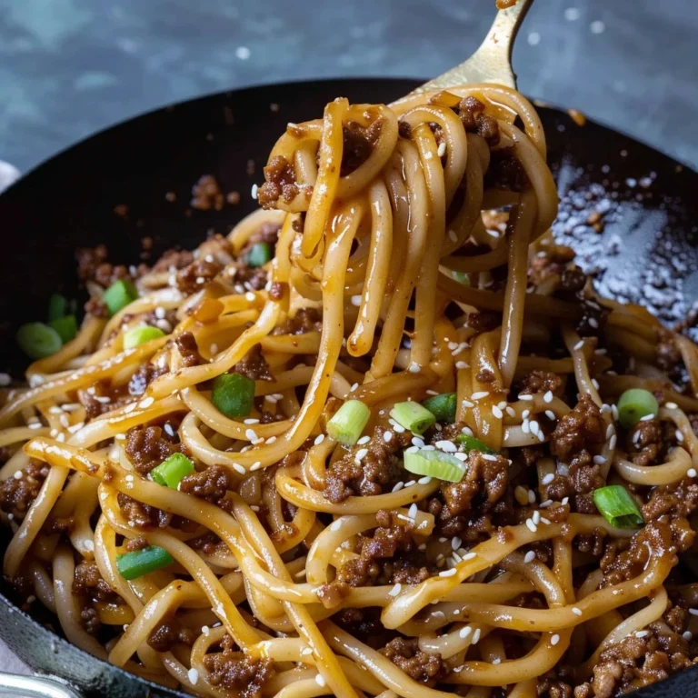 Beef and Noodles Stir-Fry with colorful vegetables in a bowl