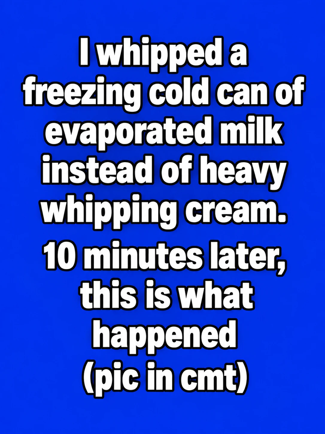 Can you whip evaporated milk? I chilled a can until nearly frozen and whipped it for 10 minutes. See the texture, timing, tips, and best uses.