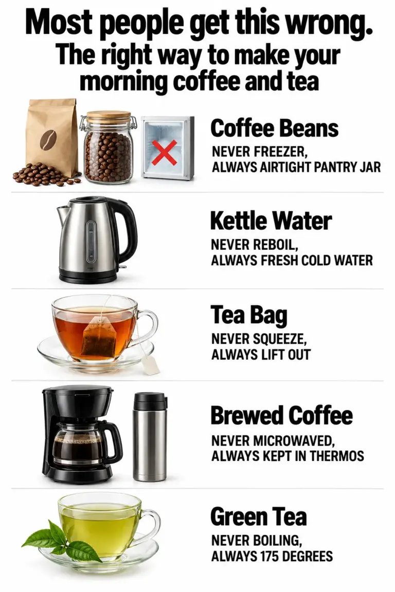 15 Coffee and Tea Mistakes That Ruin Your Morning Cup