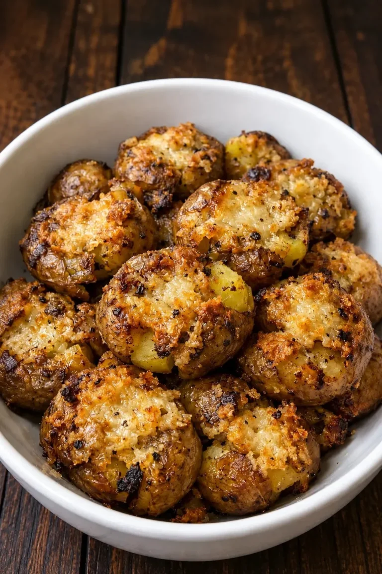 Crispy 3 ingredient appetizer served on a plate.