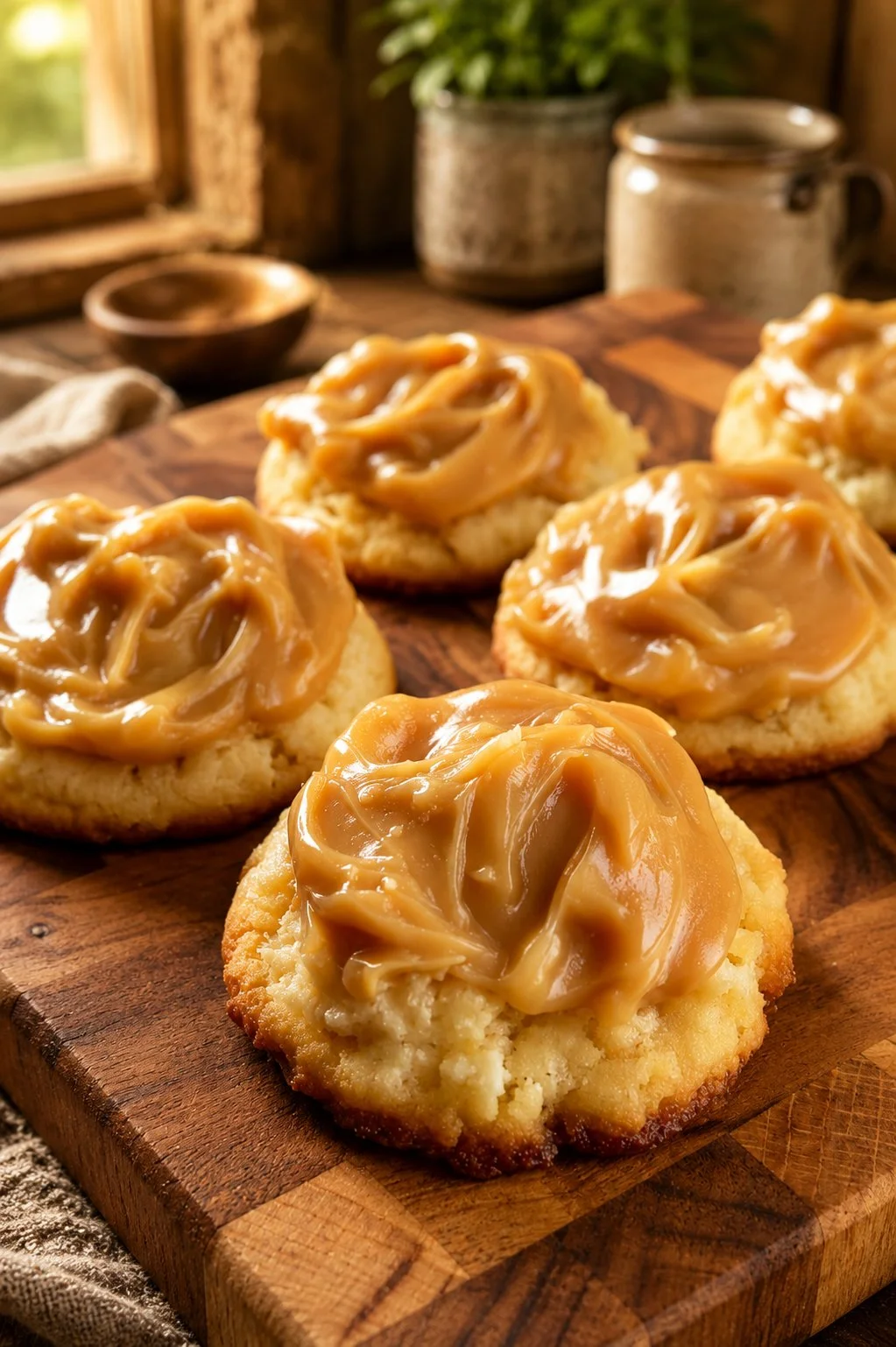 Delicious Dandy-Do Cookies stacked on a plate
