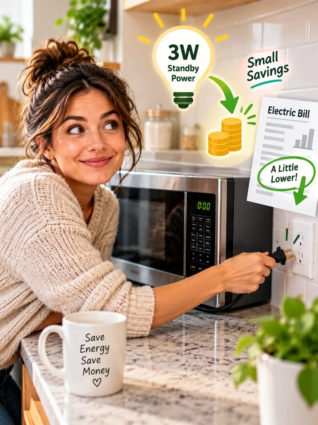 Why I Started Unplugging My Microwave Between Uses How I Measured My Microwave's Electricity Consumption