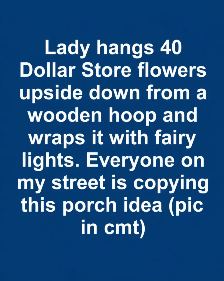 Finished Dollar Store flower chandelier with pastel flowers and fairy lights