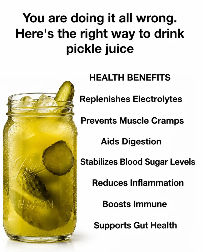 Drinking pickle juice for hydration and muscle recovery