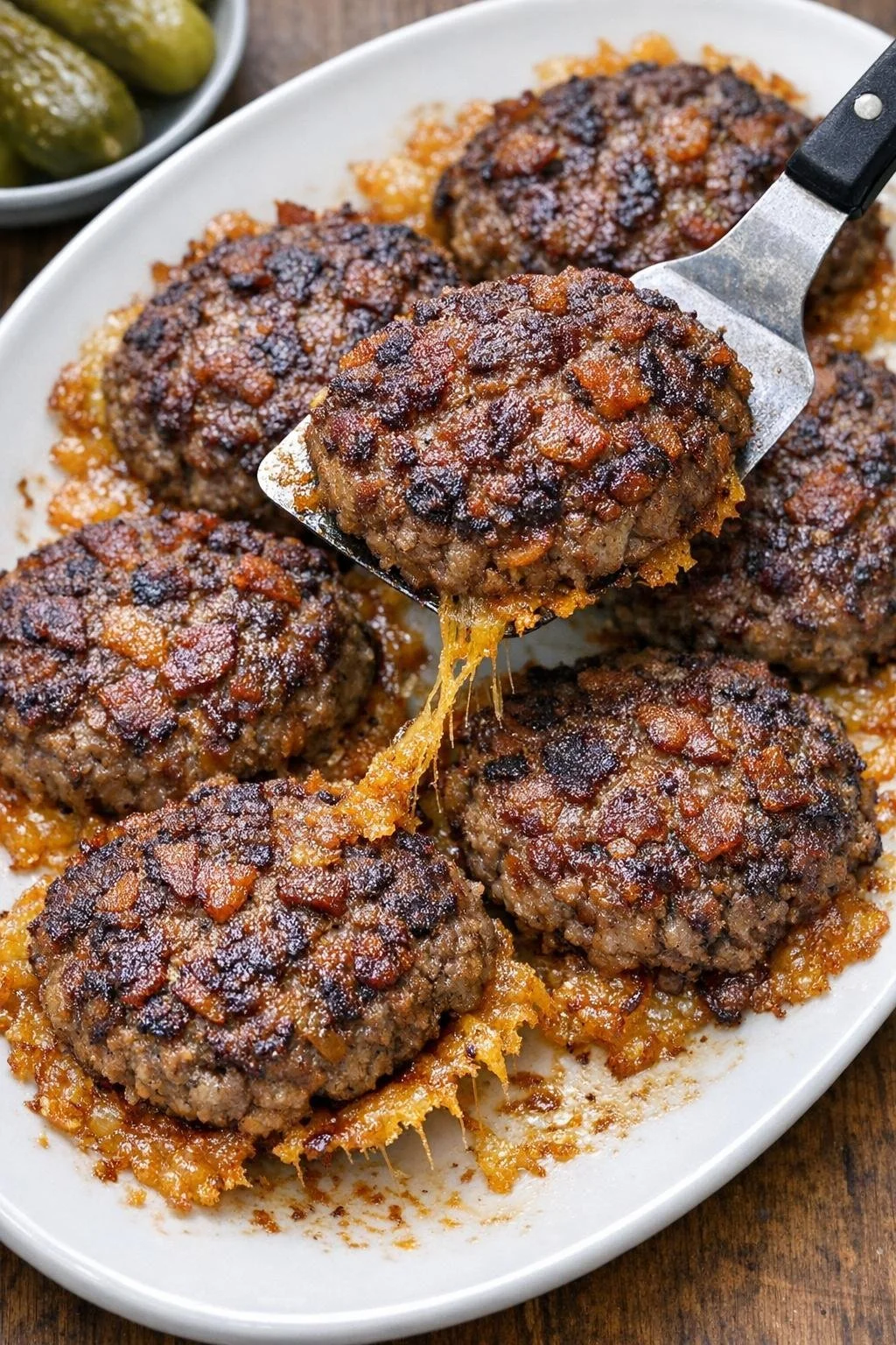 Delicious low carb bacon patties made with just four simple ingredients