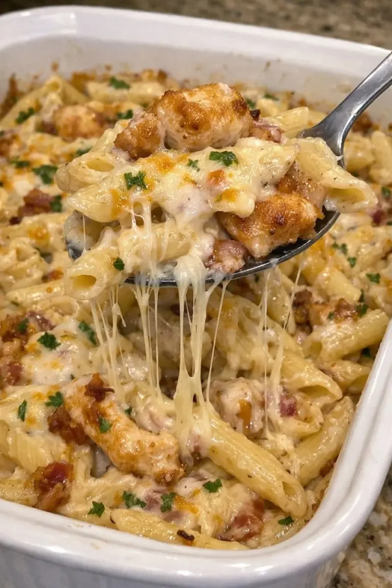 Delicious Sunday dinner made by my daughter, a family favorite recipe.