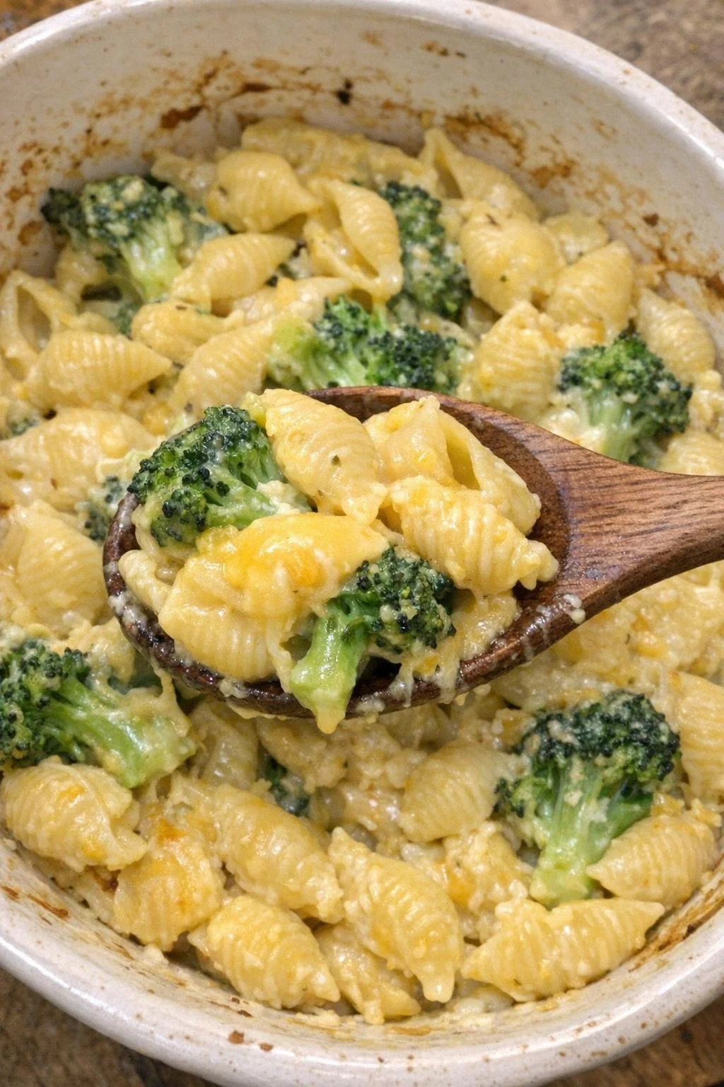Four-ingredient cheesy comfort meal, a nostalgic dish for autumn family dinners.