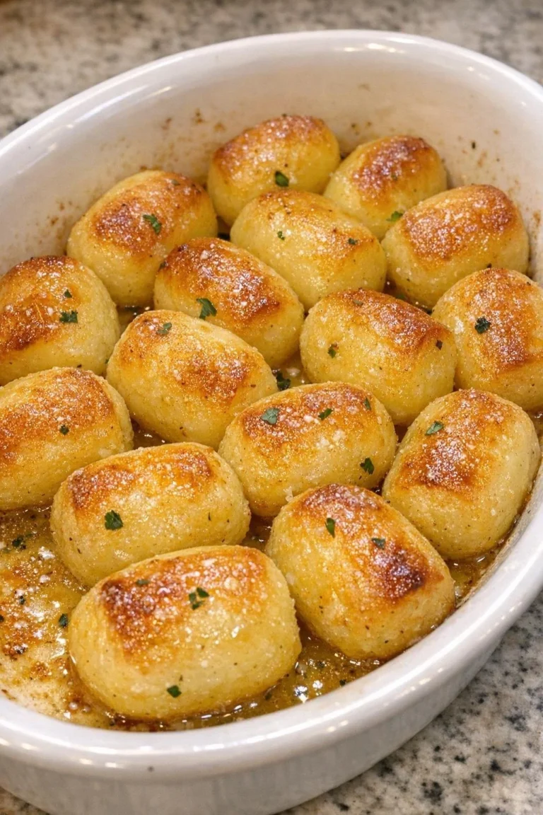 Oven Baked Potato Castle made with just 3 ingredients, golden and crispy.