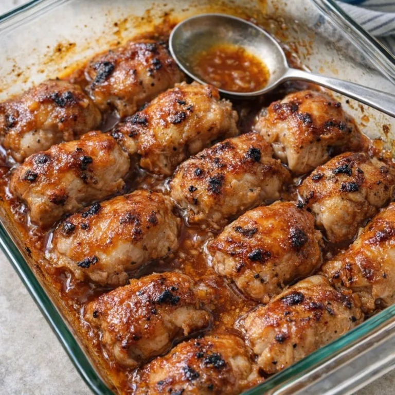 Oven Baked Chicken Martinique recipe with four simple ingredients.