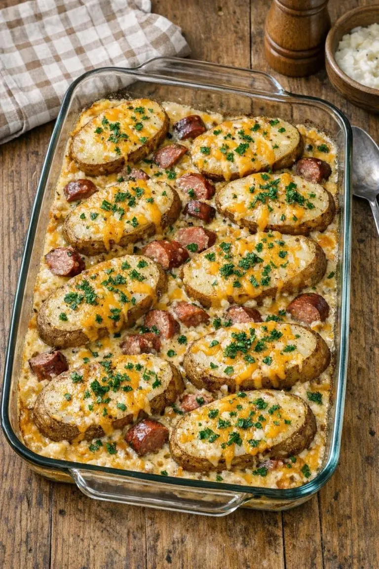 Delicious oven baked potato served with toppings for dinner