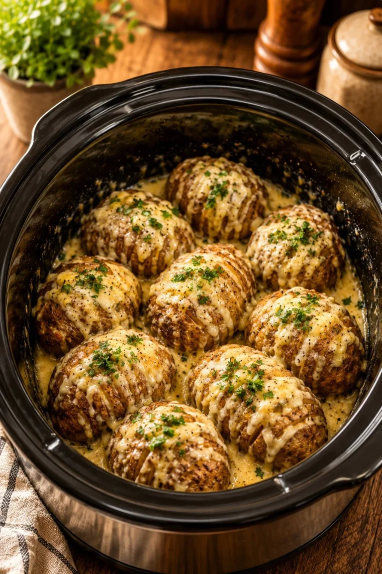 Slow Cooker Amish Papaโs Pride Potatoes recipe with creamy texture and rich flavor