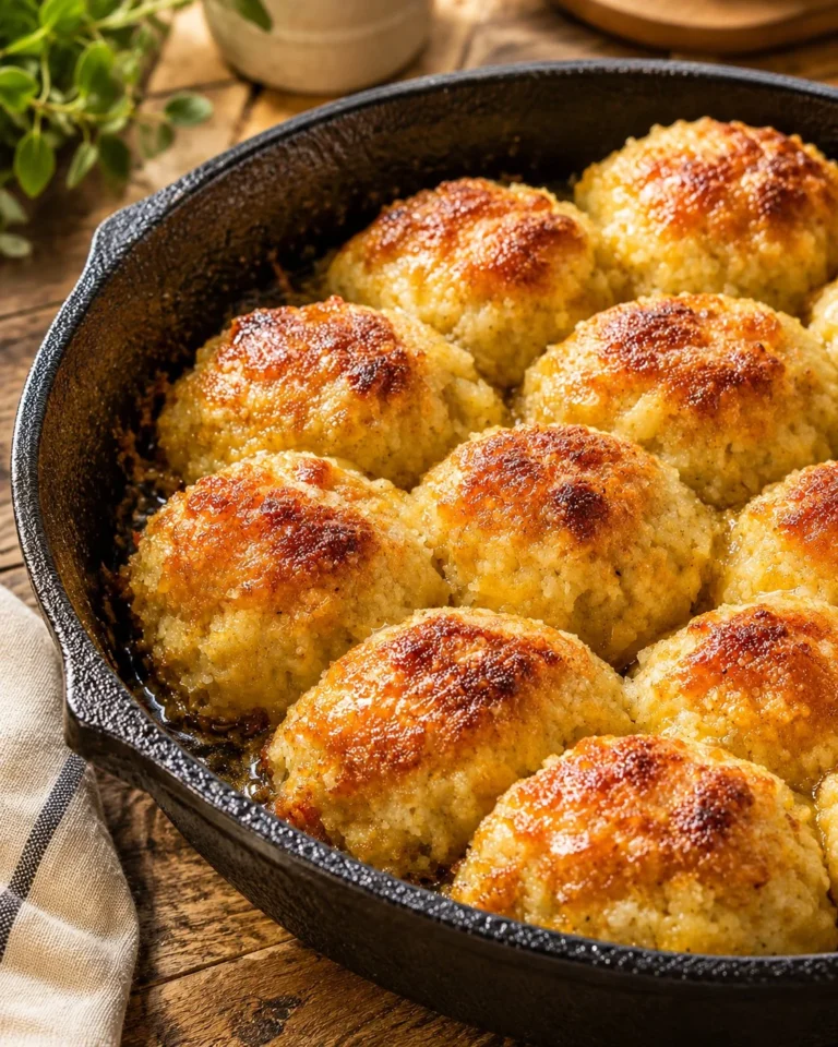 Southern 3-Ingredient Cheddar Biscuit Bites arranged on a plate