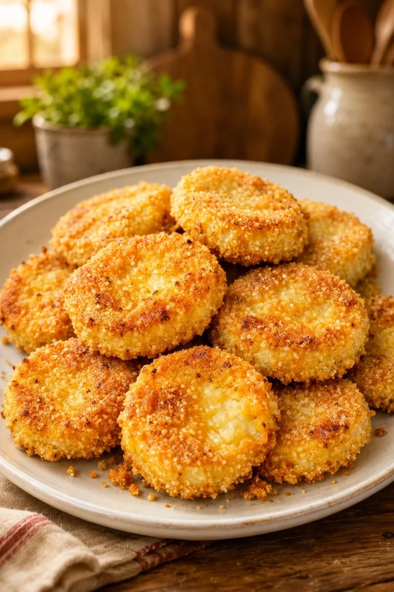 Crispy Southern-style fried yellow squash served on a plate