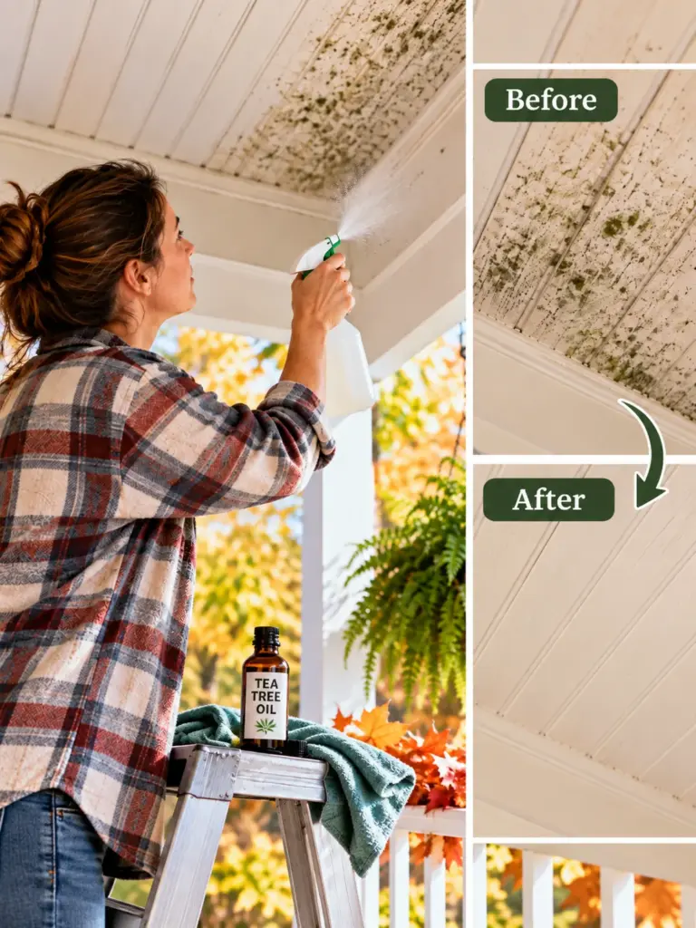 Does Tea Tree Oil for Porch Ceiling Mildew Actually Work?
